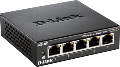 Ethernet Switch 5 X Gigabit