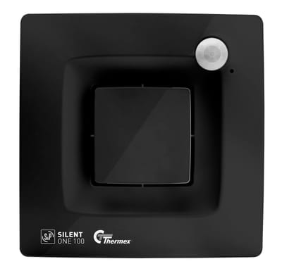 Ventilation Fan SILENT ONE Ø100 Black
