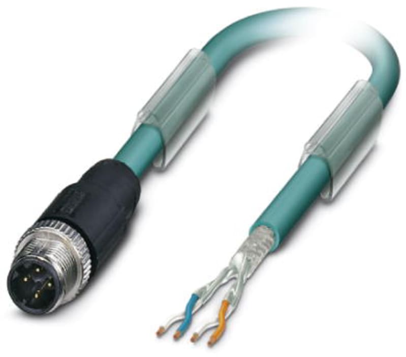 Phoenix Contact SAC-4P-M12MSD/5,0-931 Ethernet CAT5 Bus Cable M12 5 m