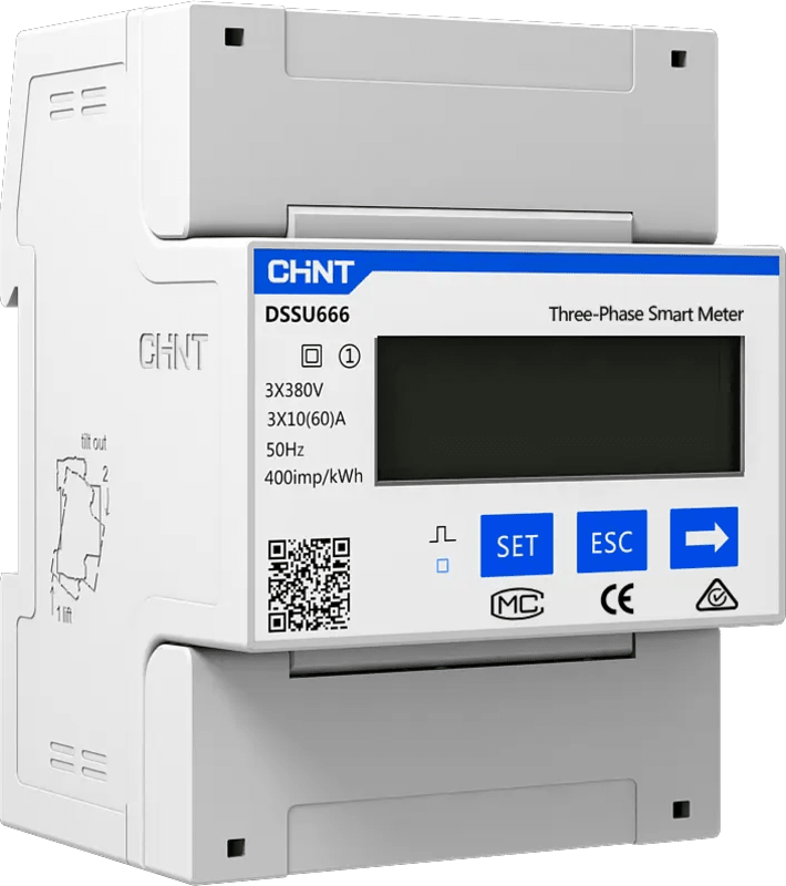Growatt three-phase energy meter for CT terminals, IT network (TPM-CT-C)