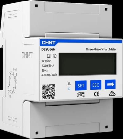 Growatt three-phase energy meter for CT terminals, IT network