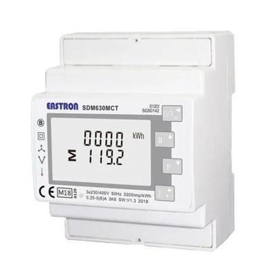 3-Phase meter m. CT, 24mm cable (TPM-CT-E (250A))