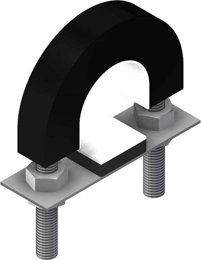 Øglænd System U-Bolt, Stainless Steel