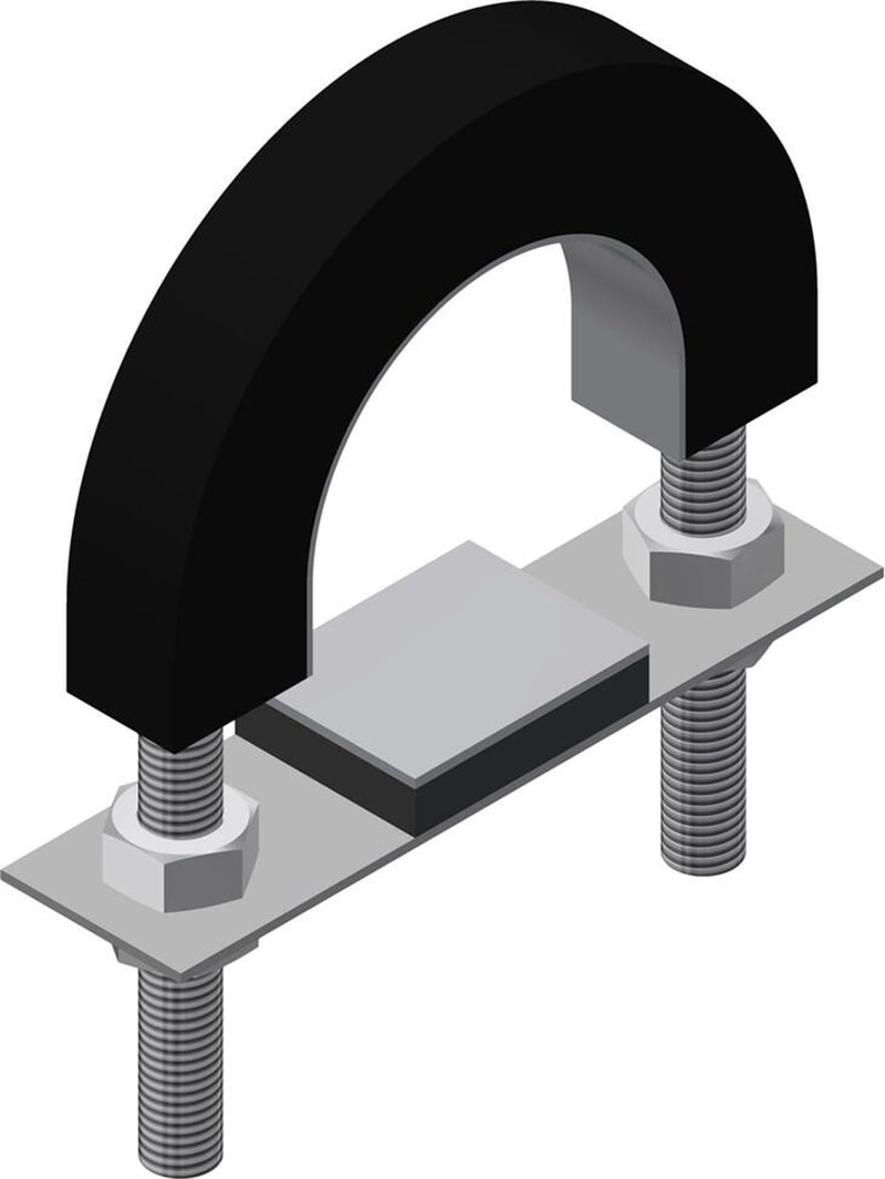 Øglænd System U-Bolt, Stainless Steel