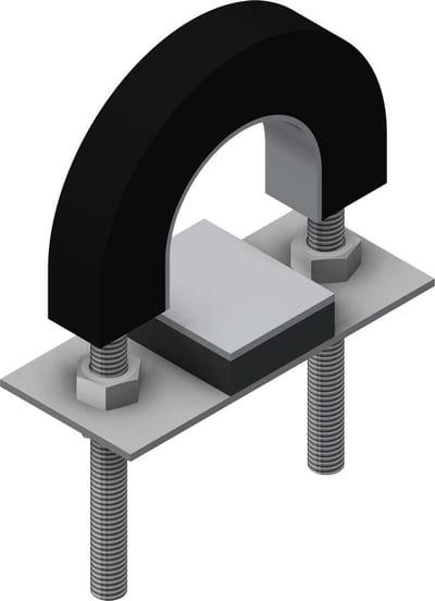 Øglænd System U-Bolt, Stainless Steel