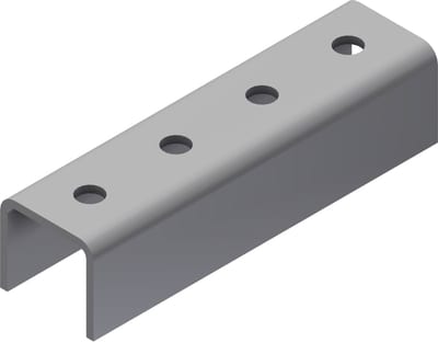 Øglænd System S-UNO D-24B SS Fire-Rated Splice Joint Stainless Steel