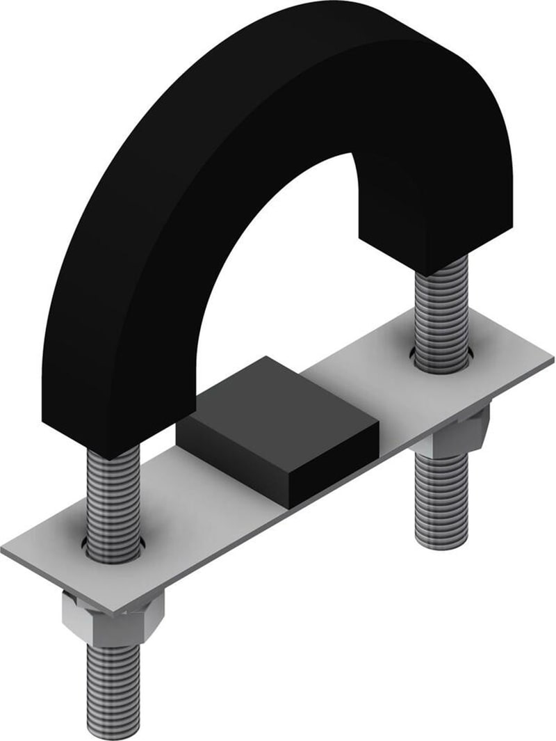 Øglænd System U-Bolt, Stainless Steel