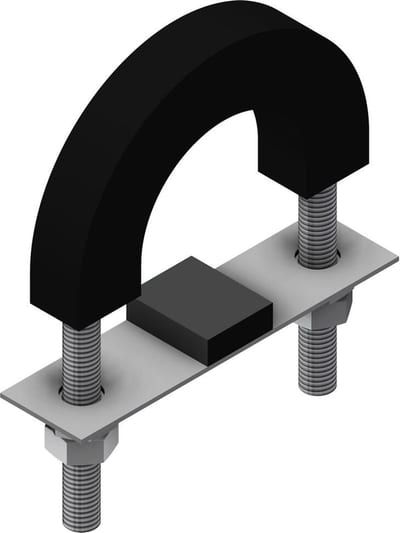 Øglænd System U-Bolt, Stainless Steel