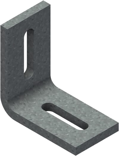 Øglænd System S-M Angle Bracket, Hot-Dip Galvanised