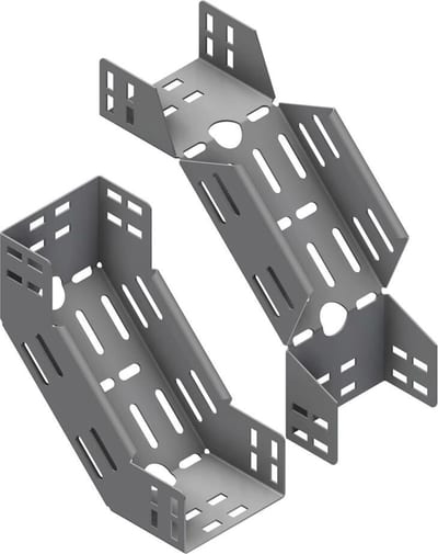 Øglænd System SPB-RF60 FR-100-R75 SS Flexible Vertical Bend, Stainless