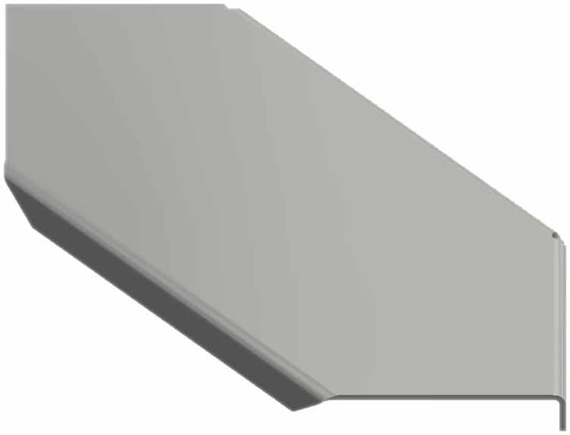 Øglænd System SPB Flat Elbow 90°, 50 mm, R75