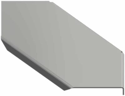 Øglænd System SPB Flat Elbow 90°, 50 mm, R75