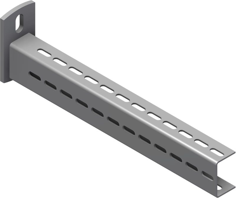Øglænd System S-M Cantilever Arm, 300 mm, Stainless Steel