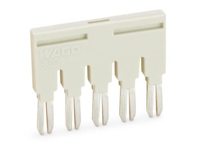 Jumper; 5-Way; insulated; light gray (870-405)