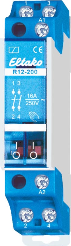 Relay 2NO 16A/250V AC