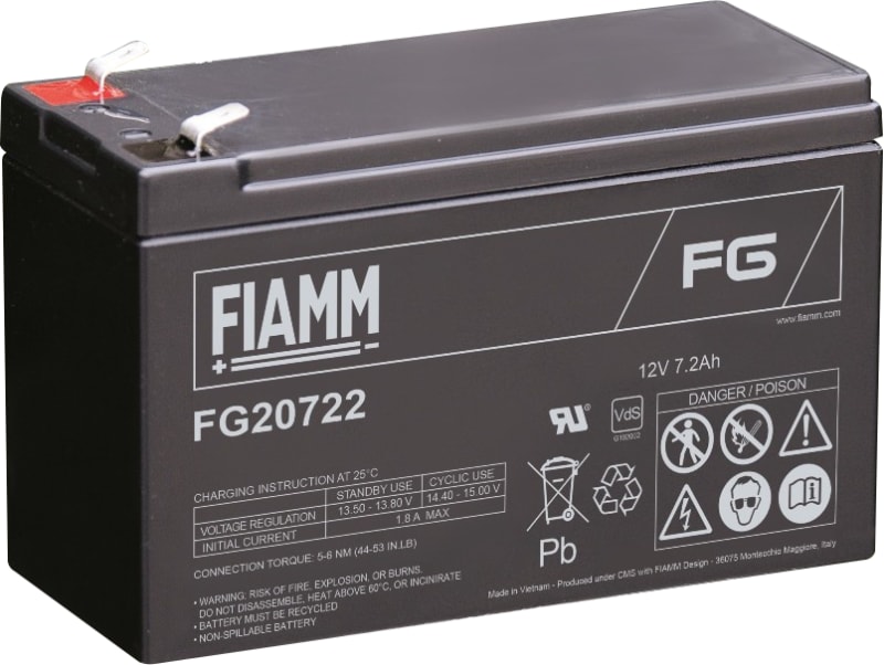 Fiamm LEAD ACID Battery 12V/7,2H (FG20722)