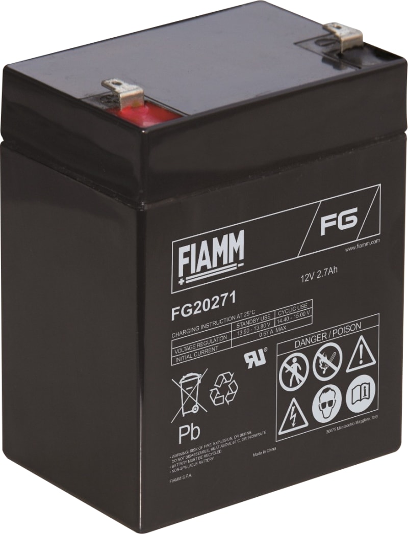 12V/2,7AH Accu (FG20271)
