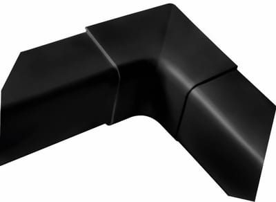 Luftexpressen Duct Internal Corner, 90°, Black