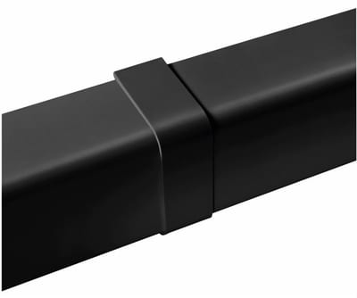 Luftexpressen Duct Coupling Cover, Black