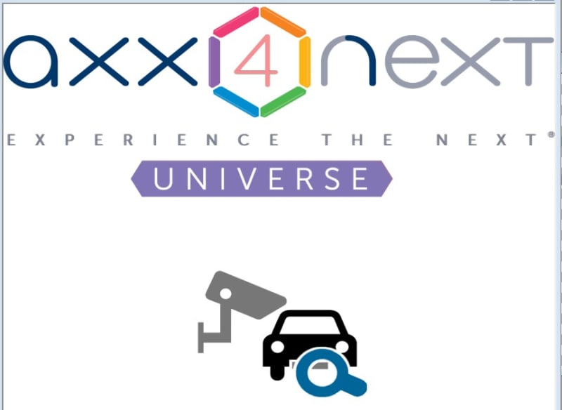Axxon NEXT Universe License Plate IV (sw-ANU-Lpriv- Rtl)