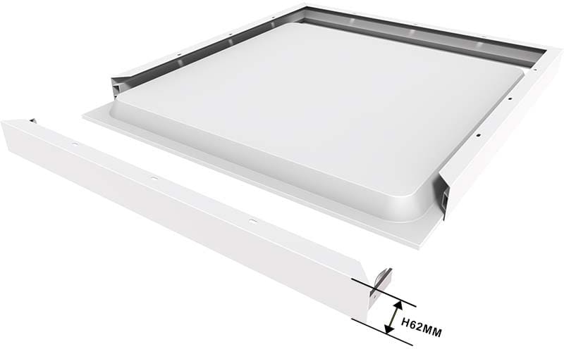 BASE LED Panel 600X600 Frame White HIGH (MG-SMF-AL-H-600*600)