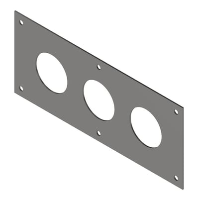 Internal Cable Entry Plate 3 hole