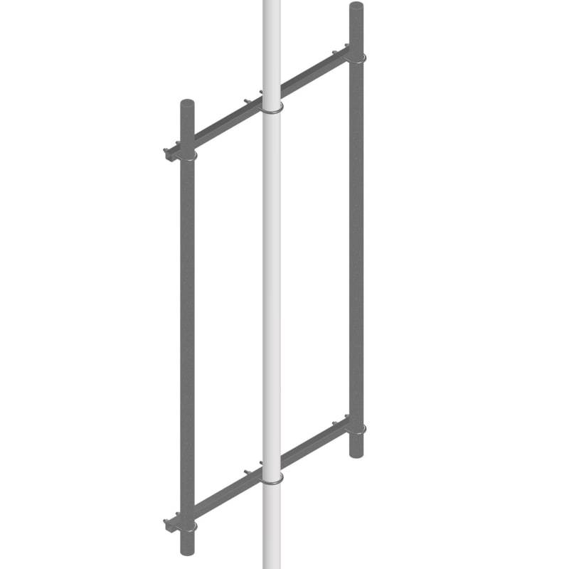 Griptel D546-1 Parallel Frame H=2.3 m CC=1.0 m for HUP40 Antenna Pole