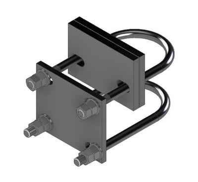 Pole bracket Ø60-Ø75 10-20mm offset