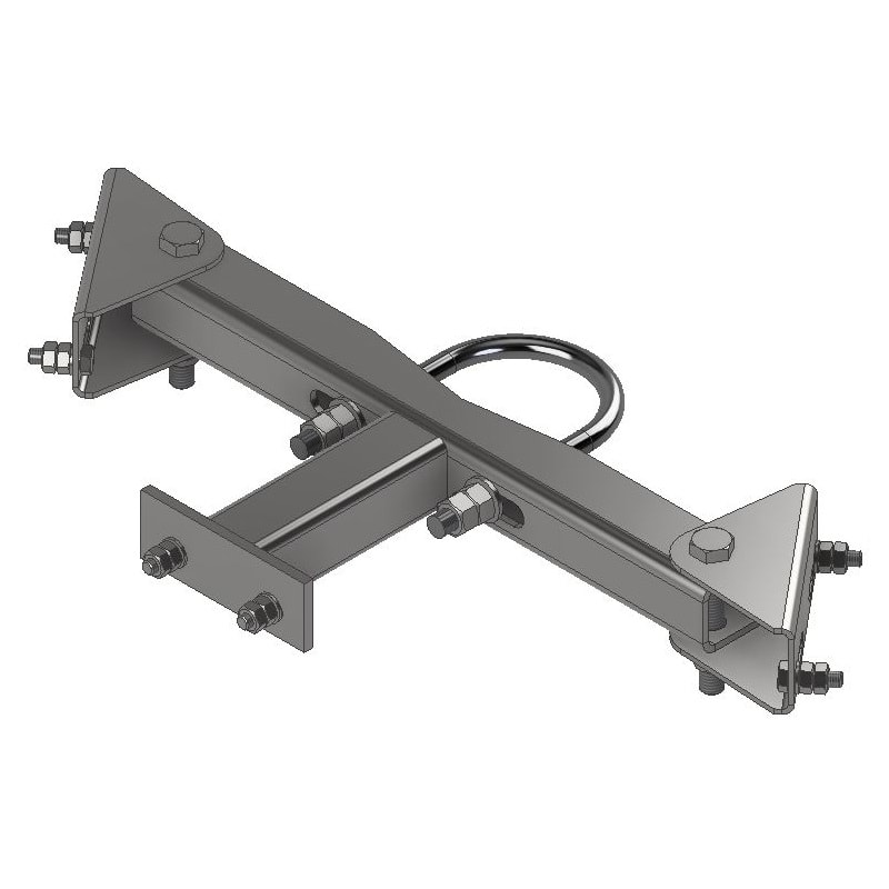 Bracket for pipe/antenna, rotatable (A3-15)