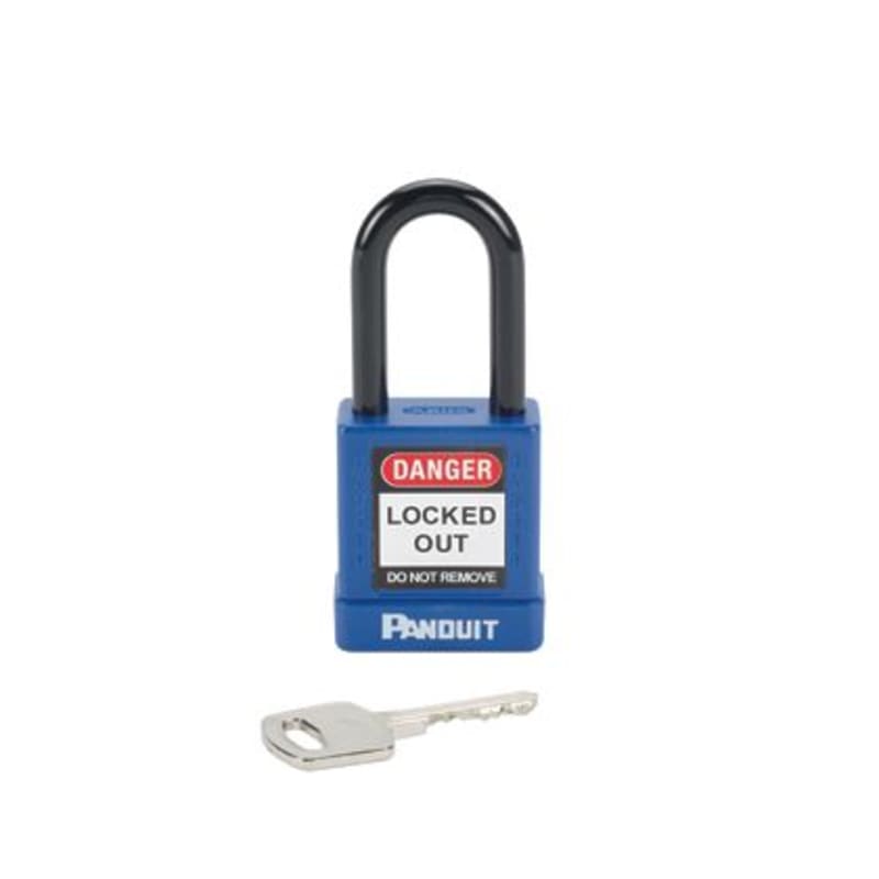 Blue Plastic Body Padlock (PSL-8BU)
