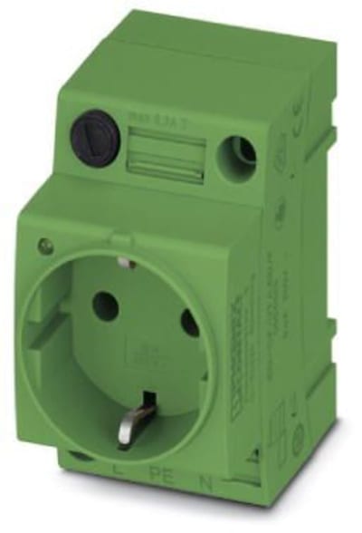 Socket outlet EO-CF/UT/LED/F/GN