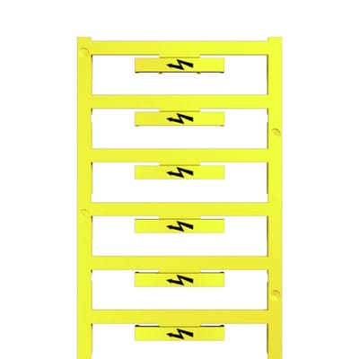 WAD 5 MC Cover plate Yellow with TEGN