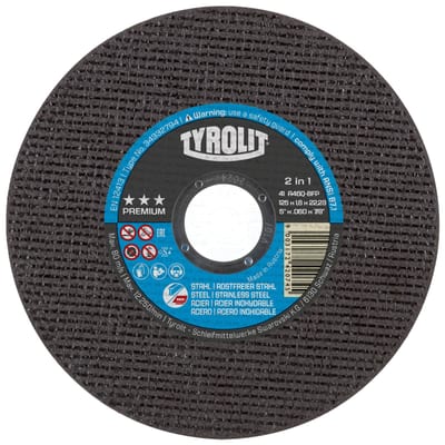 STRAIGHT Cutting Disc Armoured 125X1,6X22,23