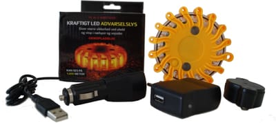 Opladbare warning lamp