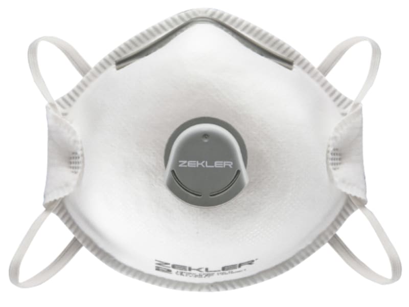 Zekler 1302V FFP2 Dust Mask, Pack of 10 (380680302)