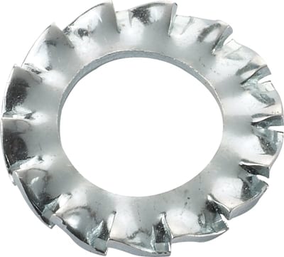 Dresselhaus DIN 6798 AZ External-Tooth Lock Washer M12 Zinc Plated