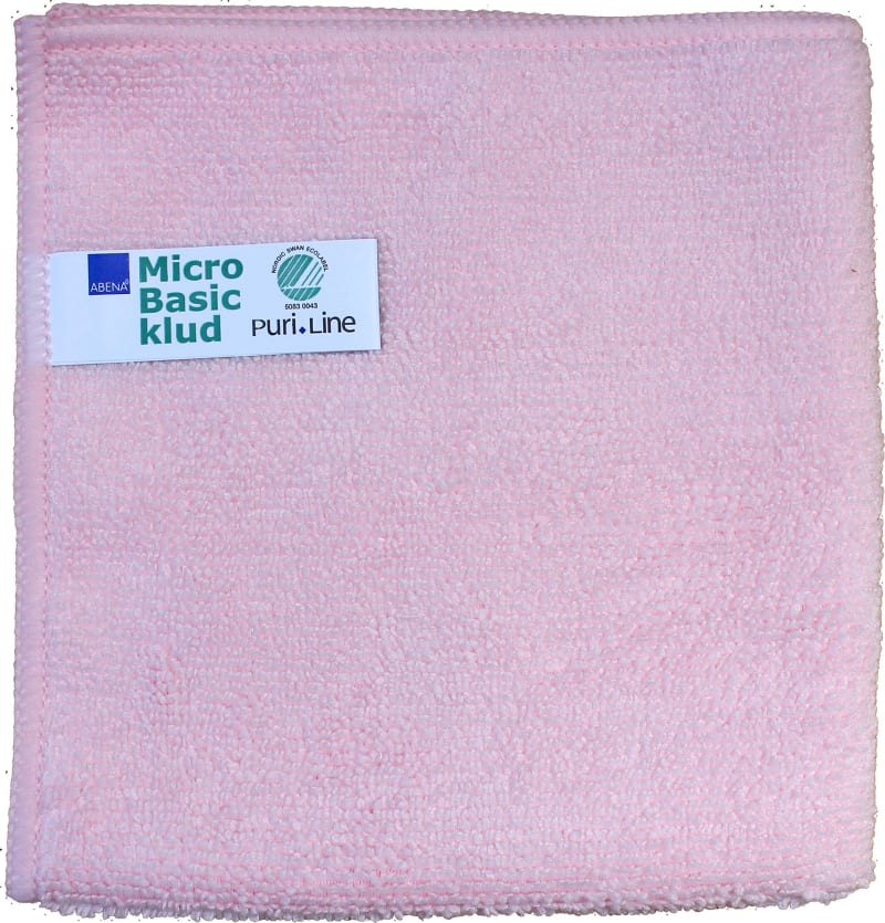 Abena Puri-Line Basic Microfibre Cleaning Cloth 32x32 cm Yellow (1000008233)