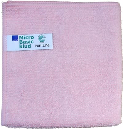 Abena Puri-Line Basic Microfibre Cleaning Cloth 32x32 cm Yellow