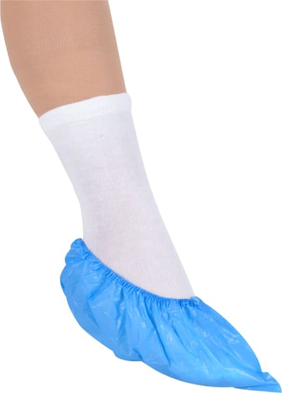 Overshoes XL, 41 × 15 cm, 30 Micron, Blue