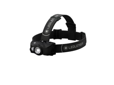 RECHARGEABLE HEADLAMP. 600 LUMEN. IP54 (MH8 Black-Black)