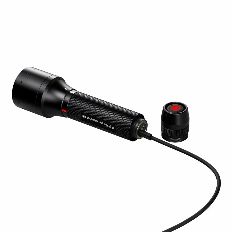 Rechargeable TORCH. 4 COLORS. 270 LM. (P6R Core Qc)