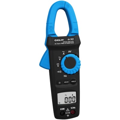 Elit 362 True-RMS Clamp Meter with Multimeter Functions