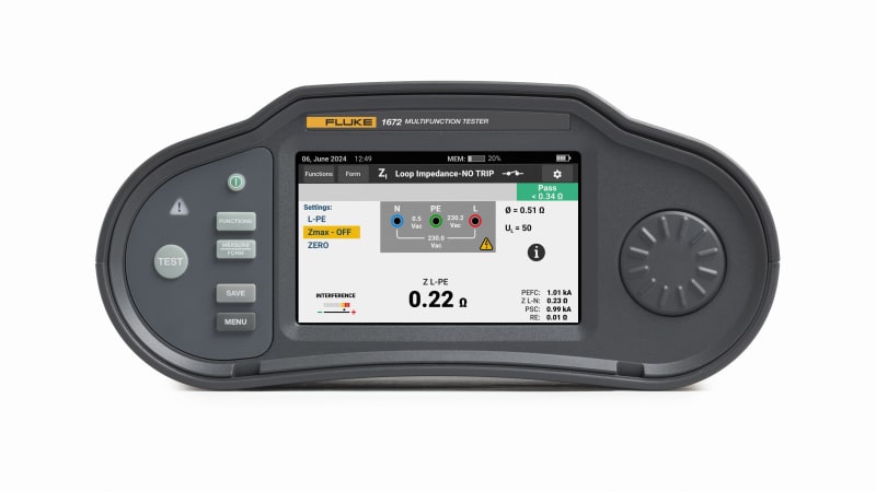 Multi installation tester Fluke 1672 SCH (5580829)