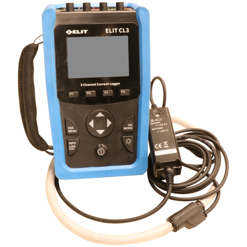 Elit CL3 Flexible Leakage Current Meter Ø200mm Three-Channel