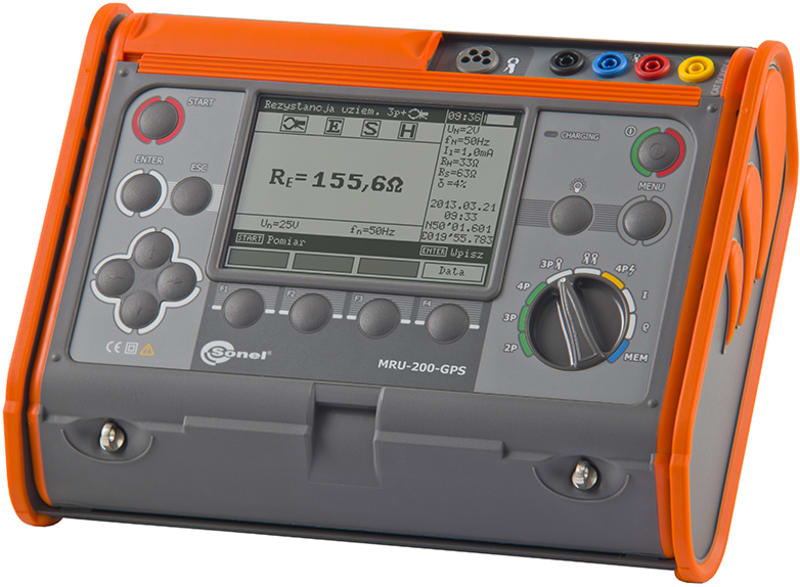 Elit MRU-200GPS Earth-Resistance Meter with GPS IP54 (1070081)