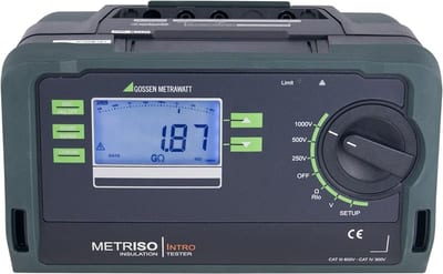 ELIT Metriso Intro Insulation Tester, 250/500/1000 V