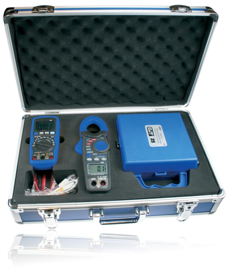ELIT Installer's Test Kit No. II - Clamp Meter, Multimeter, Insulation Tester (1130052)