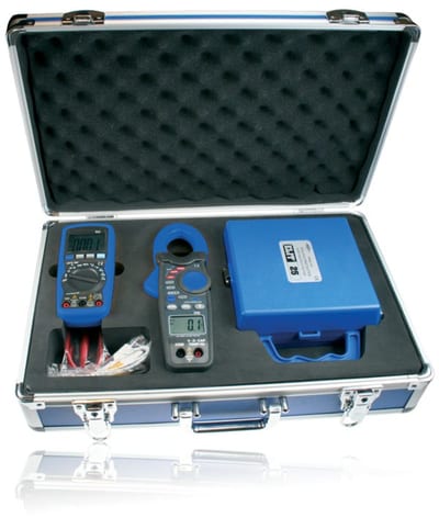 ELIT Installer's Test Kit No. II - Clamp Meter, Multimeter, Insulation Tester