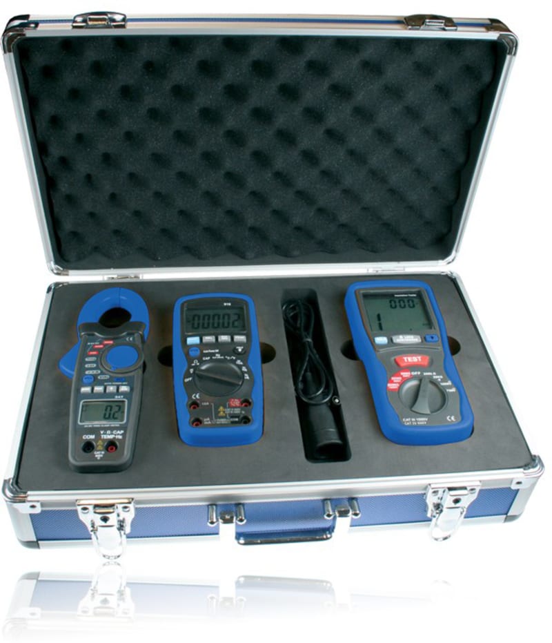 ELIT Installer's Case No. III with 363 Clamp, 919 Multimeter, 1560 Insulation Tester (1130054)