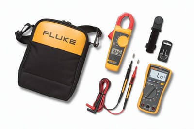 DMM and clamp meter from Fluke